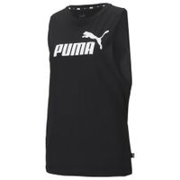 Puma Essentials Logo Cut Off tanktop dames - thumbnail