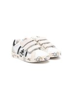 Premiata Kids baskets en cuir Andy à attache scratch - Blanc - thumbnail