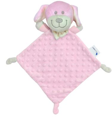 Interbaby knuffeldoekje hond 28 x 17 cm polyester
