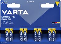 Batterij Varta Longlife Power 8xAAA