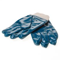 Handschoen latex blauw volgec.10