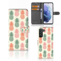 Samsung Galaxy S22 Plus Book Cover Ananas - thumbnail