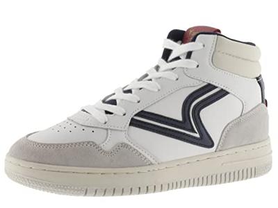 Victoria 1985 C80 HI Unisex Leather Mid Boot & Split Leather Pieces & Retro Logo 8800100 for Adults MARINO 41