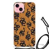 Case Anti-shock voor iPhone 15 Plus Snakes