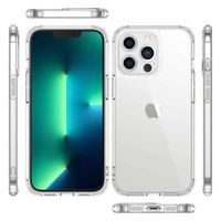 Apple iPhone 13 Pro Max TPU Hoesje Anti-shock Transparant