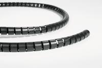 Helawrap - Spiraal Beschermslang - Zwart 25 meter-Max ∅: 16 mm