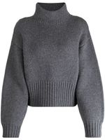 Cynthia Rowley pull en laine à col roulé - Gris