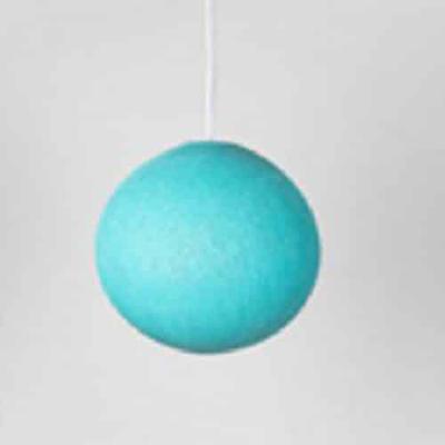 Cotton Ball Hanglamp Aqua (Large) Cotton Ball Hanglamp Aqua (Large)