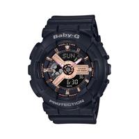 Casio BABY-G BA-110 Series Analog-Digital Watch BA-110RG-1A - Black