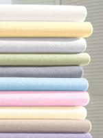 Elastisch fijnjersey-hoeslaken elastiek rondom Van Schlafgut wit