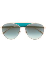 Jimmy Choo Eyewear aviator sunglasses - Rose