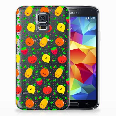 Samsung Galaxy S5 Siliconen Case Fruits Samsung Galaxy S5 Siliconen Case Fruits