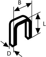 Bosch Professional 2608200702 klem 1,2/18g klem klem TK40 25G
