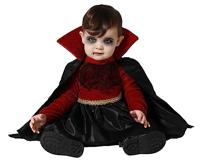 Atosa Vampierkostuum, baby, meisjes, zwart en rood, 12-24 maanden