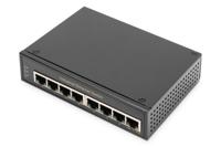 Digitus DN-651108 netwerk-switch Unmanaged Gigabit Ethernet (10/100/1000) Zwart