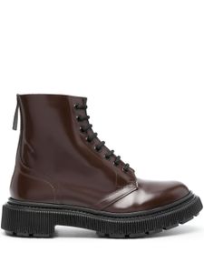 Adieu Paris bottines Type 165 en cuir - Marron