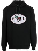 PS Paul Smith hoodie à imprimé graphique - Noir