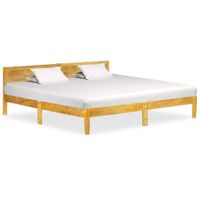 Bedframe massief mangohout 200 cm