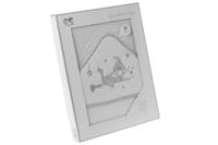 Gamberritos badcape Heksje 100 x 100 cm katoen