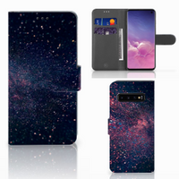 Samsung Galaxy S10 Book Case Stars - thumbnail