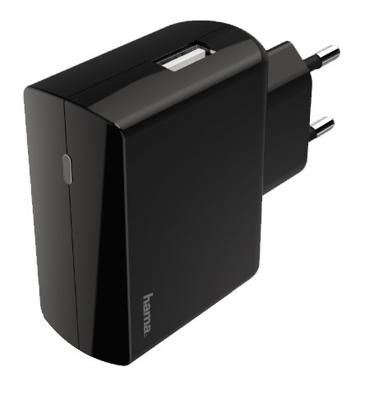 Hama 00183258 oplader voor mobiele apparatuur Binnen Zwart Hama 00183258 oplader voor mobiele apparatuur Binnen Zwart