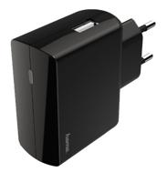 Hama 00183258 oplader voor mobiele apparatuur Binnen Zwart