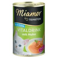 Miamor Trinkfein Vitaldrink Kitten mit Huhn 135ml (Menge: 24 je Bestelleinheit)