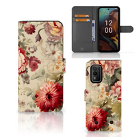 Hoesje voor Nokia XR21 Bloemen - thumbnail