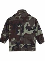 Dolce & Gabbana Kids veste légère à imprimé camouflage - Vert