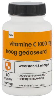 HEMA Vitamine C-1000 Mg Hoog Gedoseerd - 60 Stuks