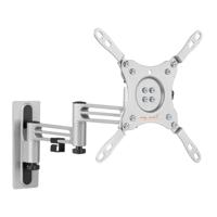 my wall TV-muurbeugel voor campers, HC2-3L, tv-muurbeugel voor camper en caravan, televisiehouder, draaibaar, kantelbaar, VESA-compatibel, beeldschermhouder