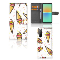 Sony Xperia 10 IV Book Cover Icecream