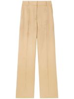 Burberry pantalon en soie EKD à coupe ample - Tons neutres