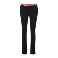 s.Oliver slim fit chino marine/rood/wit
