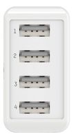 Ansmann HomeCharger HC430 USB-oplader 30 W Thuis Uitgangsstroom (max.) 6000 mA Aantal uitgangen: 4 x USB 2.0 bus A - thumbnail