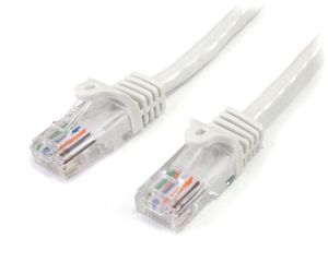 StarTech.com Cat5e patchkabel met snagless RJ45 connectors 1 m, wit