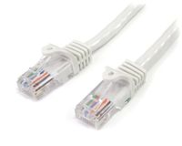 StarTech.com Cat5e patchkabel met snagless RJ45 connectors 1 m, wit - thumbnail