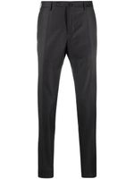 Incotex pantalon slim en laine vierge - Gris - thumbnail