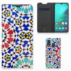 Samsung Galaxy A40 Standcase Mozaïek