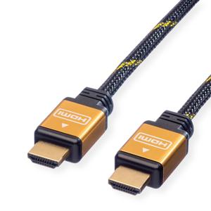 ROLINE GOLD HDMI High Speed Kabel, M/M, 3 m