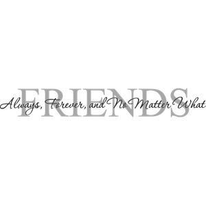 Friends - Muursticker