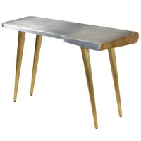 Schrijftafel Aviator vintage luchtvaartstijl 120x60x76 cm