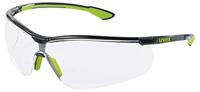 Uvex Sportstyle Veiligheidsbril met 100% uv-bescherming, anti-condens, extreem krasbestendig en bestand tegen chemicaliën, vederlicht, 23 g
