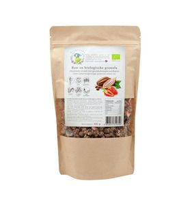 Tijgernoot granola chocolade aardbei bio