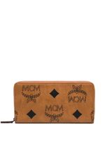 MCM portefeuille Aren à motif monogrammé - Marron - thumbnail