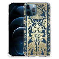 iPhone 12 | 12 Pro Case Beige Flowers - thumbnail