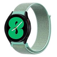 By Qubix - Sport Loop nylon bandje - Mintgroen - Compatible met Xiaomi Redmi Watch 5 Active/Redmi Watch 5 Lite - Compatible Xiaomi bandje