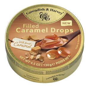 Cavendish & Harvey Cavendish & Harvey - Filled Caramel Drops 130 Gram