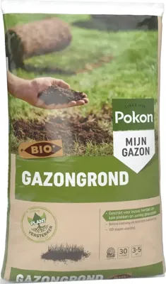 Pokon Bio Gazongrond Turfvrij 30L Pokon Bio Gazongrond Turfvrij 30L