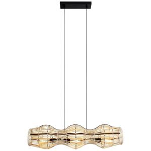 ECO-Light BAMBOO 9510 S3-H BA Hanglamp E27 Bamboe, Natuur